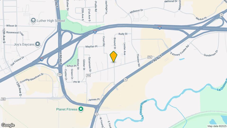 570 Braund St Map and Location Details