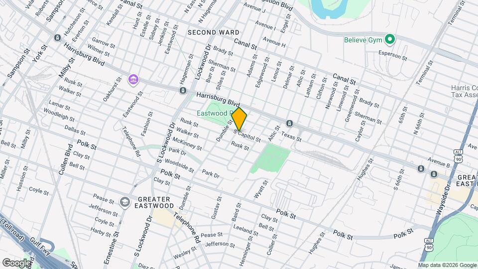 603 Edgewood St Map and Location Details