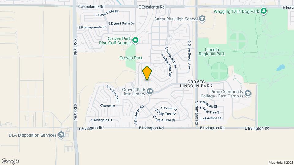 4545 S Lotus Cir Map and Location Details