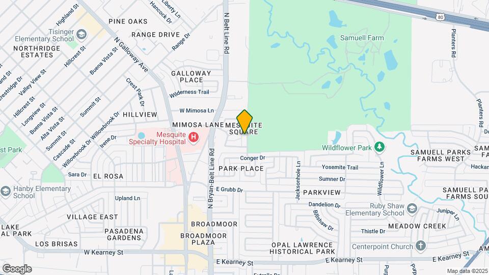 1133 Houston Dr Map and Location Details