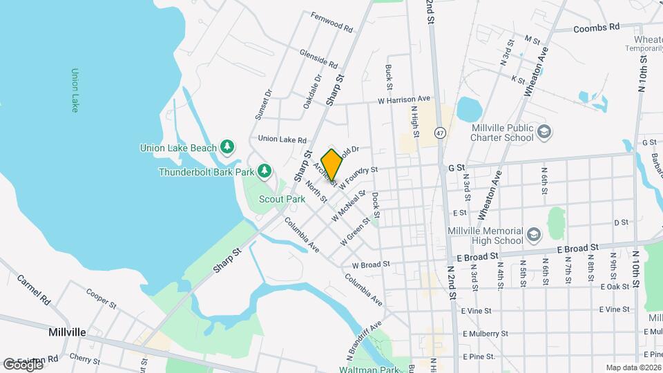 1012 Archer St Map and Location Details