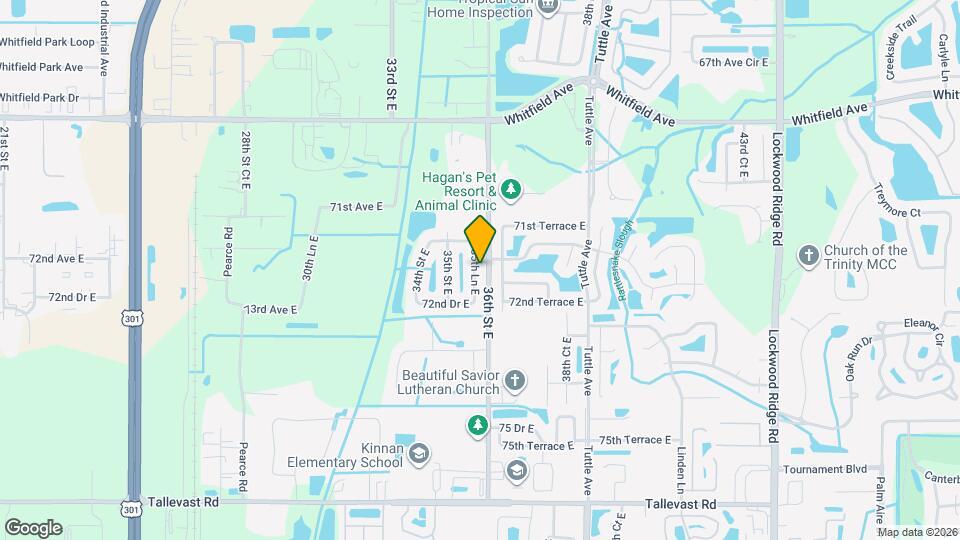 7215 35th Ln E Map and Location Details