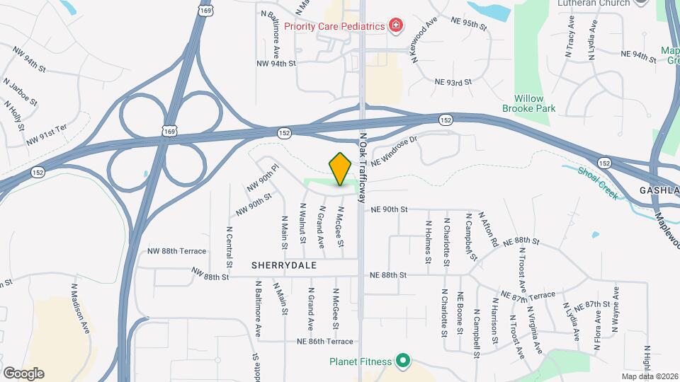 212 NE 90th Terrace Map and Location Details