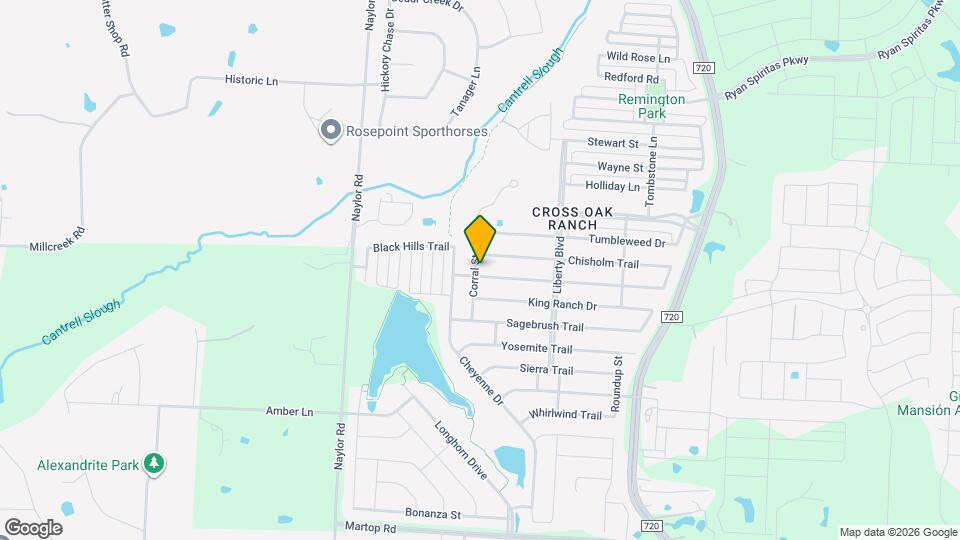 8601 Wagon Trail Map and Location Details