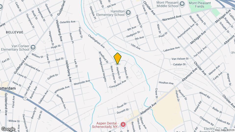 309 Harlem St Map and Location Details