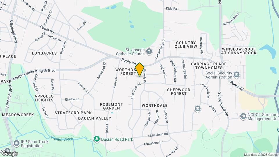 2605 Alton Pl Map and Location Details