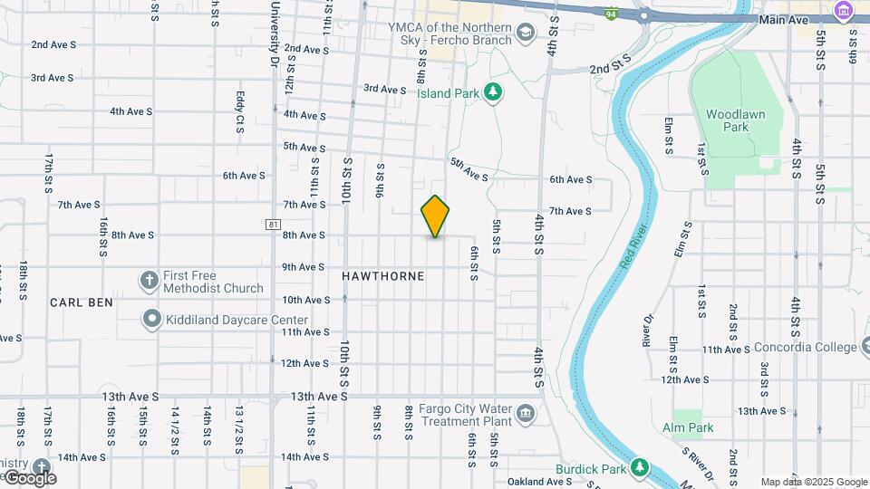 803 7th St S Map and Location Details