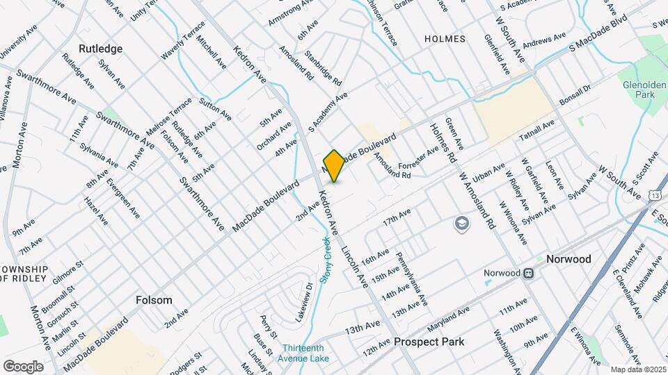 1910 Parker Ave Map and Location Details