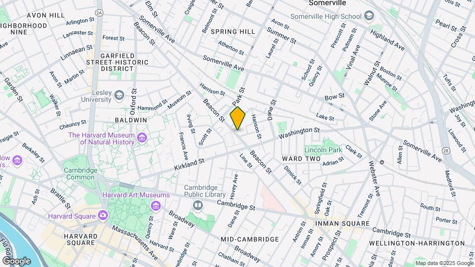 155 Beacon St Mapa y Detalles de la Ubicación