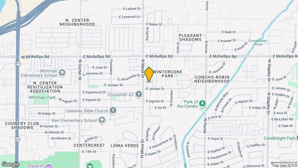 1815 N Spring Map and Location Details