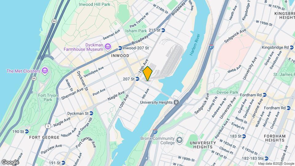 Inwood Living Map and Location Details