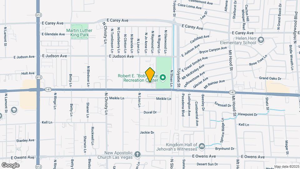 Bonnie Lane Senior Apartments Mapa y Detalles de la Ubicación