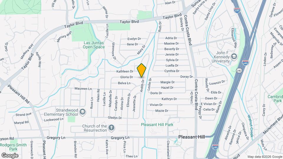 259 Gloria Dr Map and Location Details