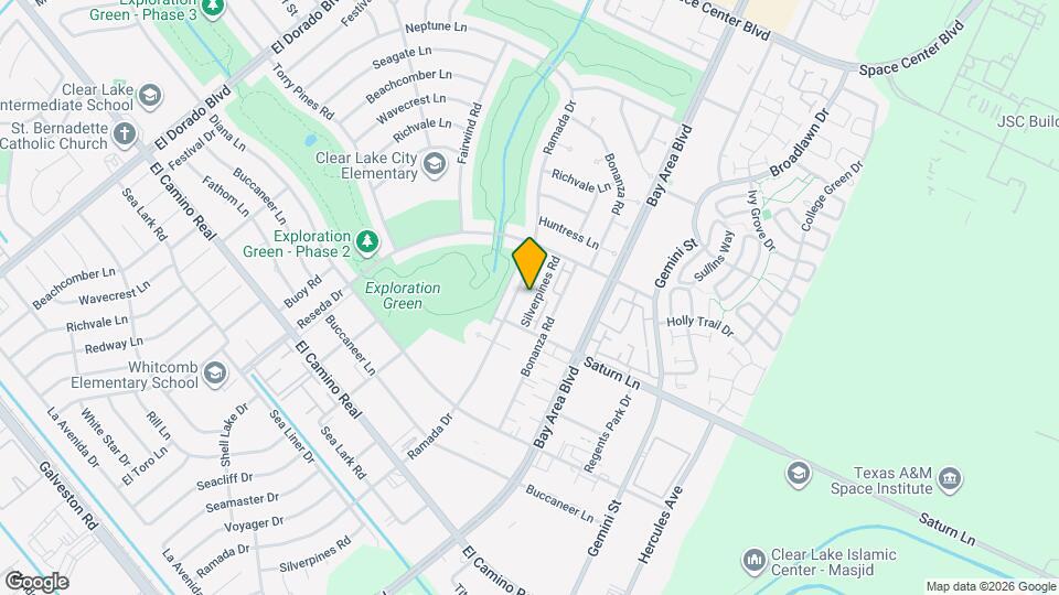 1435 Silverpines Rd Map and Location Details