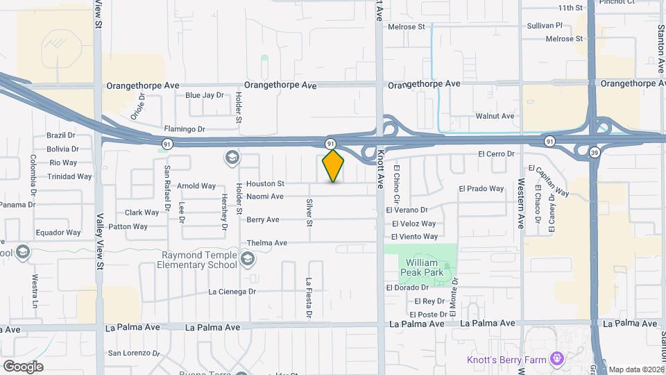 6862 Houston St Map and Location Details