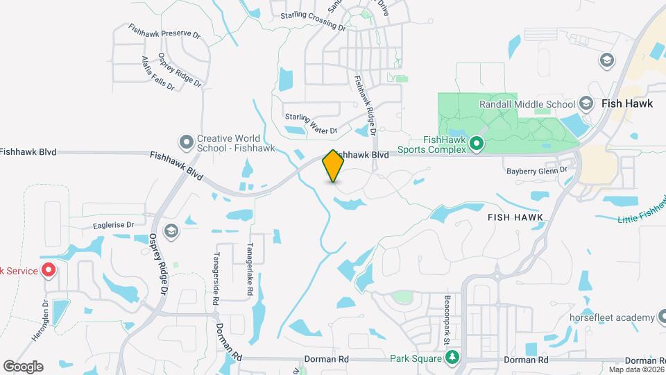 5870 Fishhawk Ridge Dr Mapa y Detalles de la Ubicación