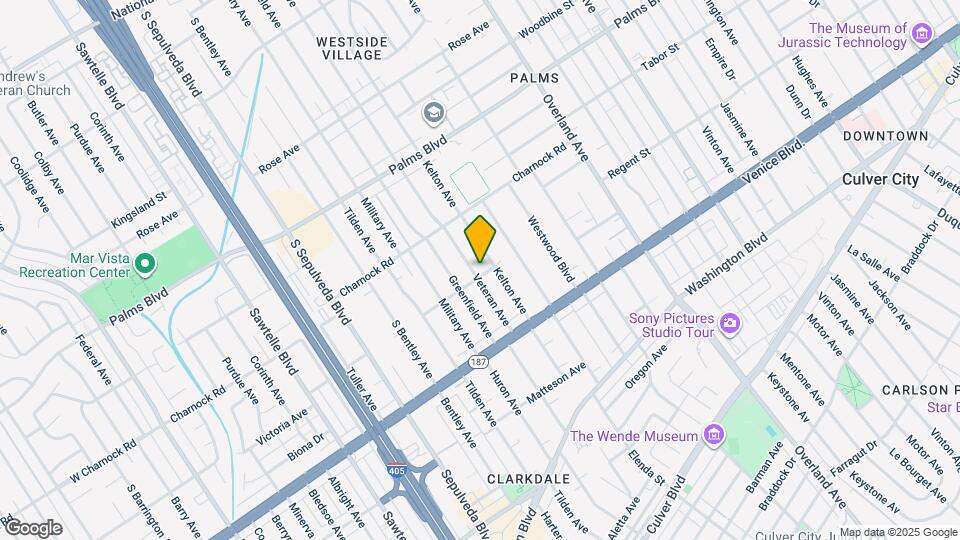 3674 Veteran Ave, Unit 4 Mapa y Detalles de la Ubicación