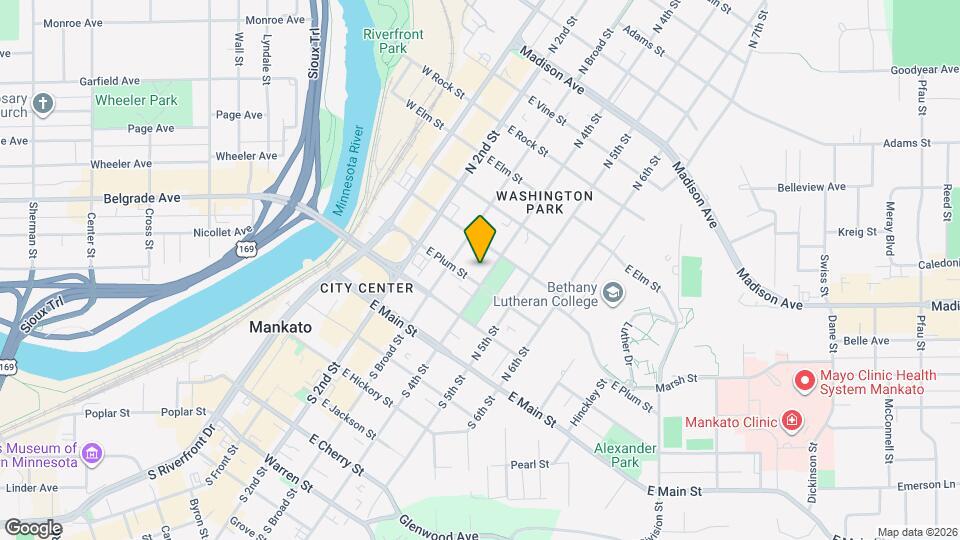 312 N 4th St Map and Location Details