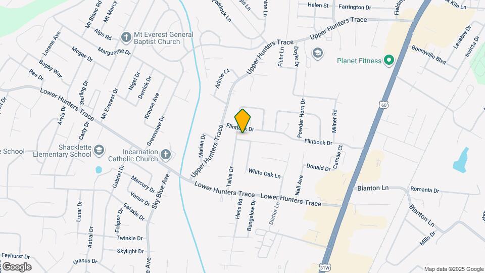 2124 Ronnie Ave Map and Location Details