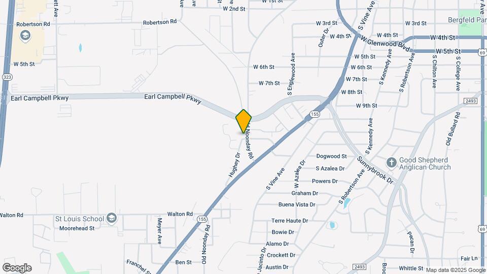 2262 Hughey Dr Map and Location Details