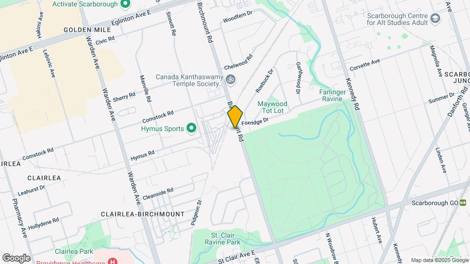 692-692 Birchmount Rd Map and Location Details
