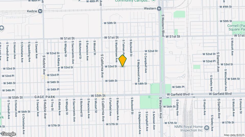 5300 S Talman Ave Map and Location Details