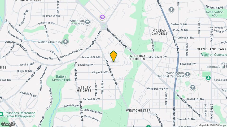 3293 Sutton Pl NW Map and Location Details