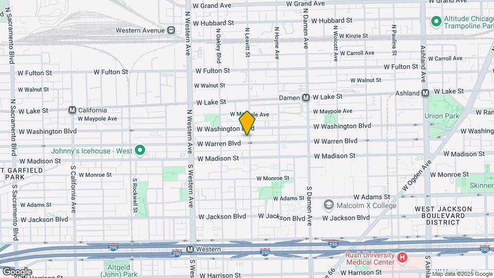 2204 W Warren St Map and Location Details