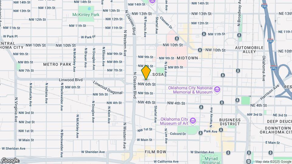 841 NW 6th St Map and Location Details