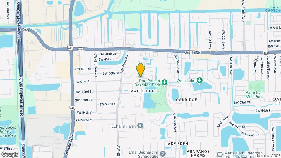 3810 SW 51st St Map and Location Details