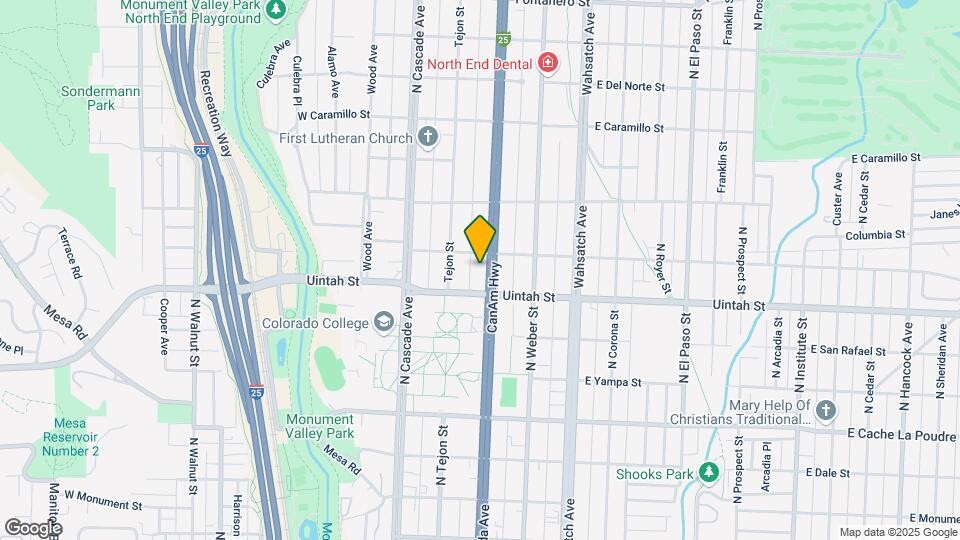 1220 N Nevada Ave Mapa y Detalles de la Ubicación
