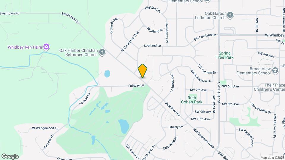 1172 SW Swantown Rd Map and Location Details