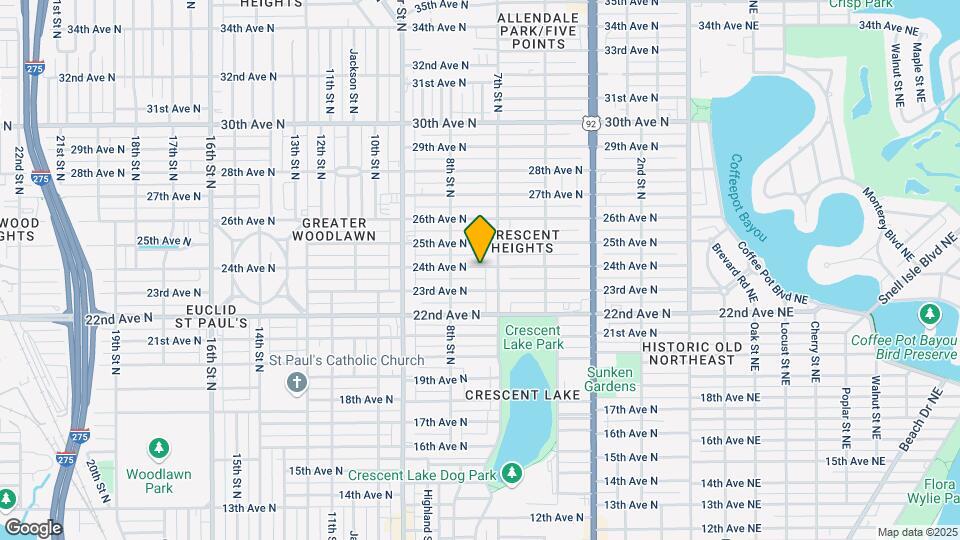 730 24th Ave N, Unit B Mapa y Detalles de la Ubicación