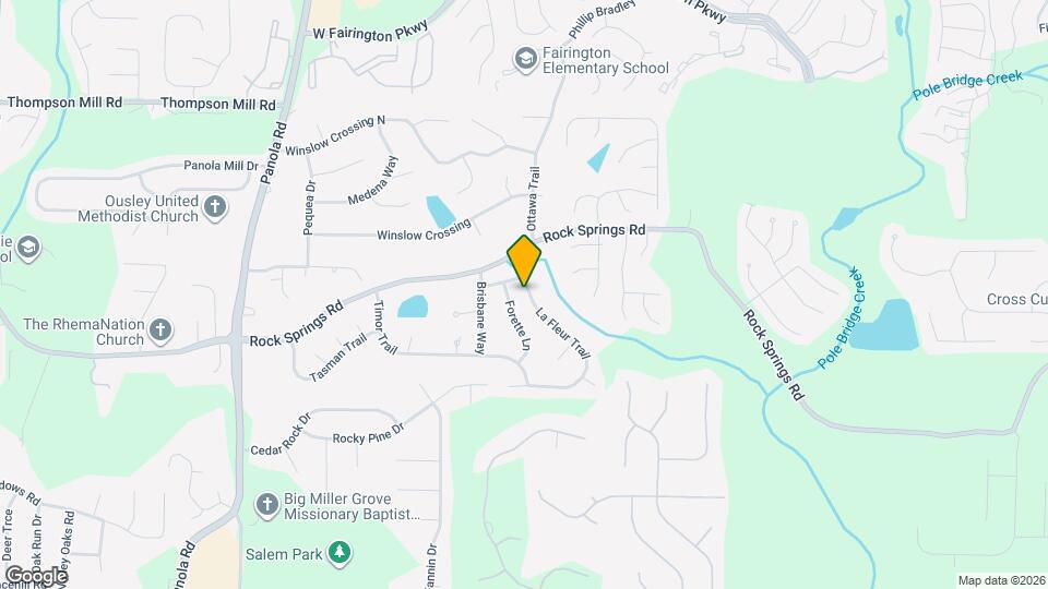 5666 La Fleur Trl Mapa y Detalles de la Ubicación