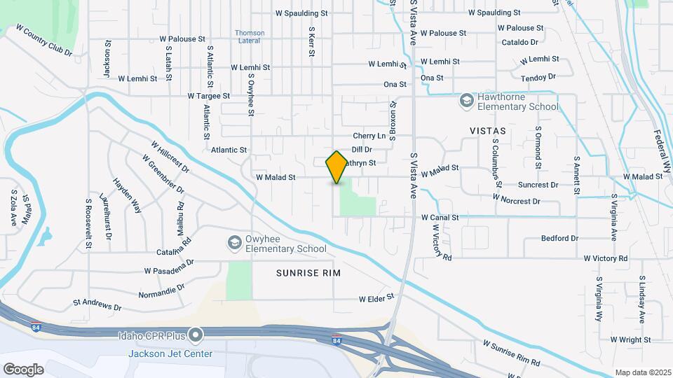 2618 S Shoshone St Map and Location Details