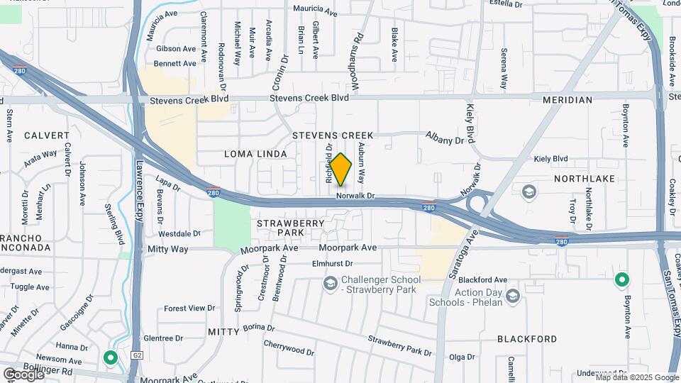 495 Greendale Way Mapa y Detalles de la Ubicación