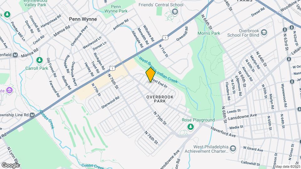 7323 Brookhaven Rd Mapa y Detalles de la Ubicación