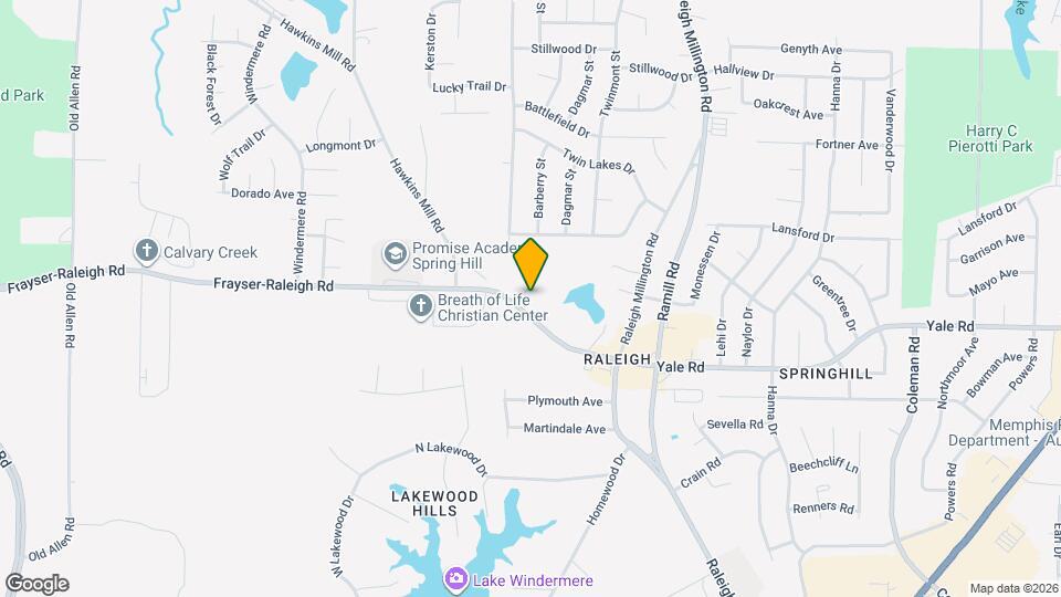 3932 Frayser-Raleigh Rd Map and Location Details