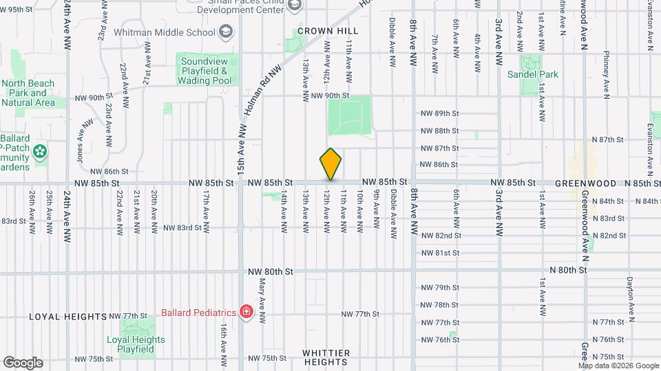 8366 12th Ave NW Map and Location Details