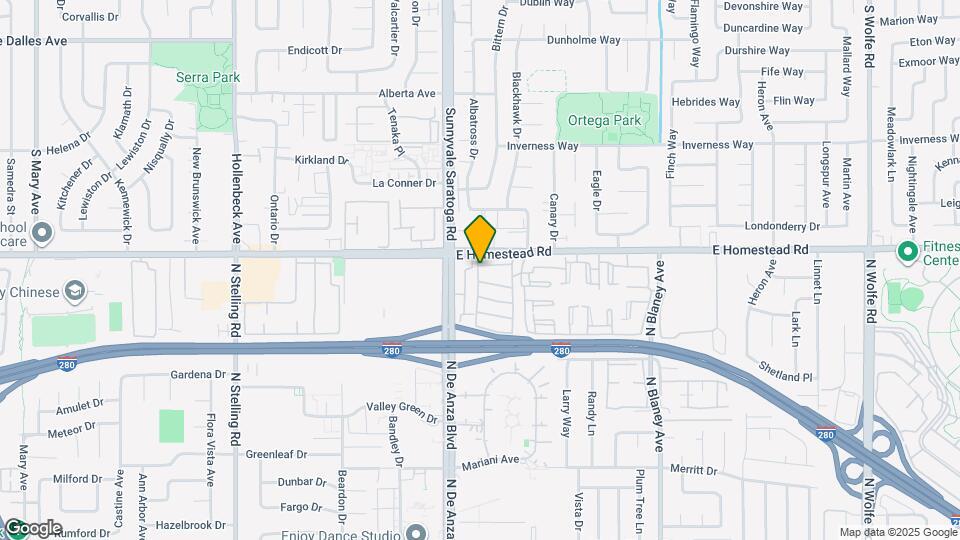 20446 Vía Volante Map and Location Details