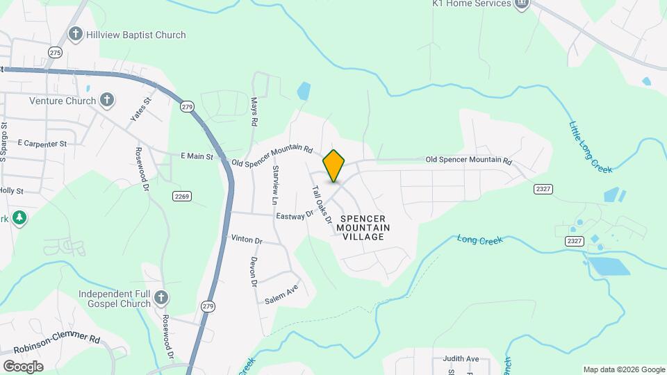 1536 Eastway Dr Map and Location Details