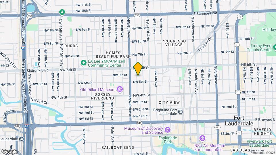 518 NW 8th Ave Mapa y Detalles de la Ubicación