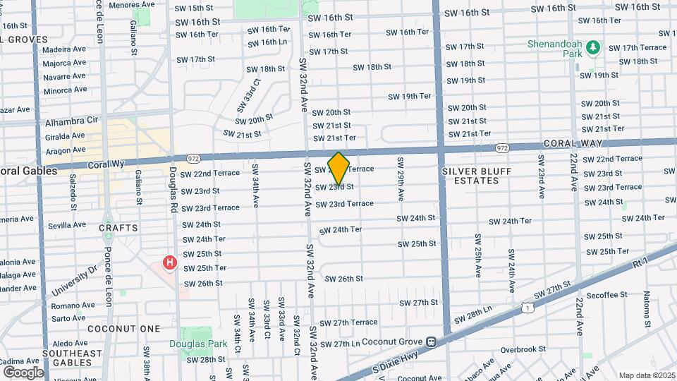 3144 SW 23rd St, Unit A2 Map and Location Details