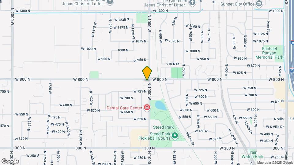 777 N 1000 W, Unit B Map and Location Details