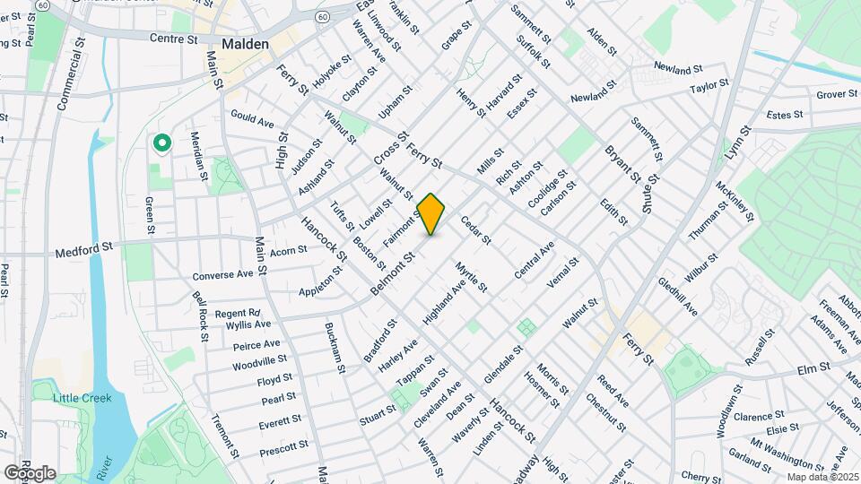 181 Belmont St, Unit 2 Map and Location Details