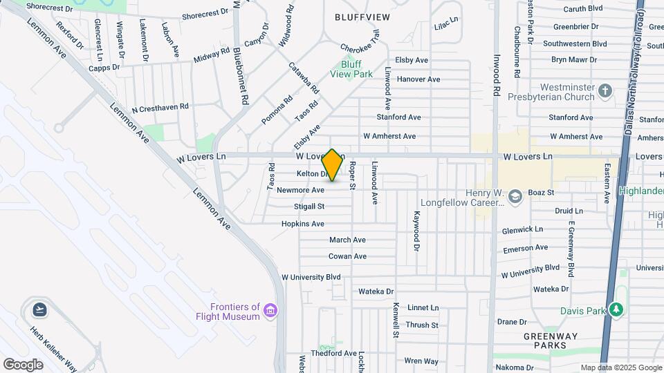 4603 Newmore Ave Map and Location Details