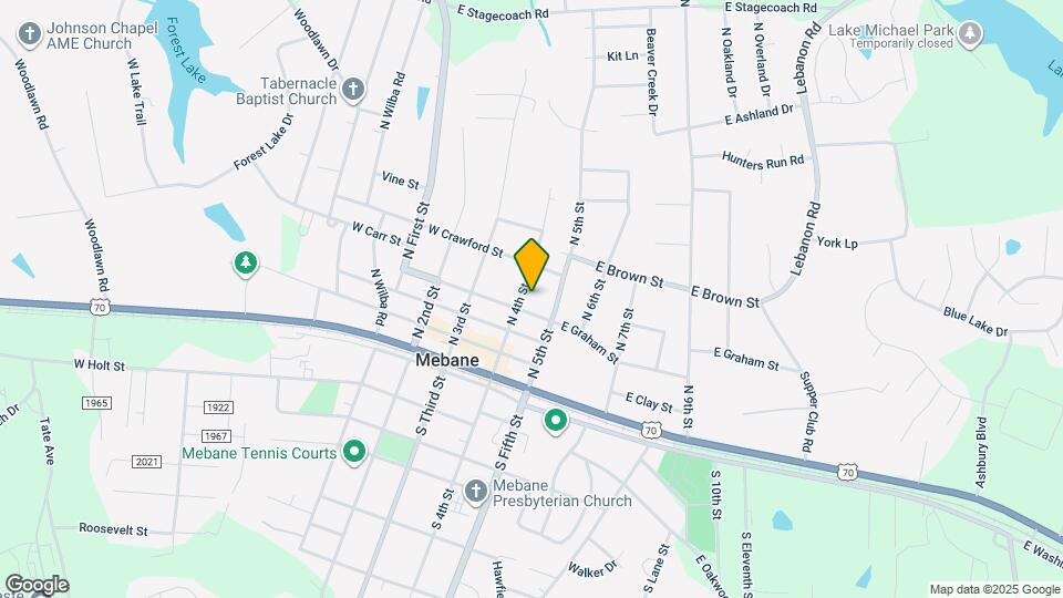 404 N 4th St Map and Location Details