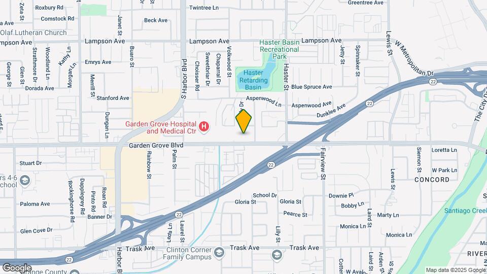 Harbor Grove Senior Apartments: 55 Plus Only Map and Location Details
