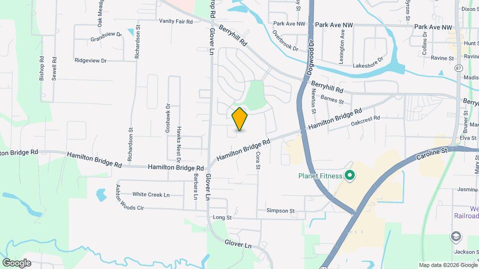 6298 Cottage Woods Dr Map and Location Details