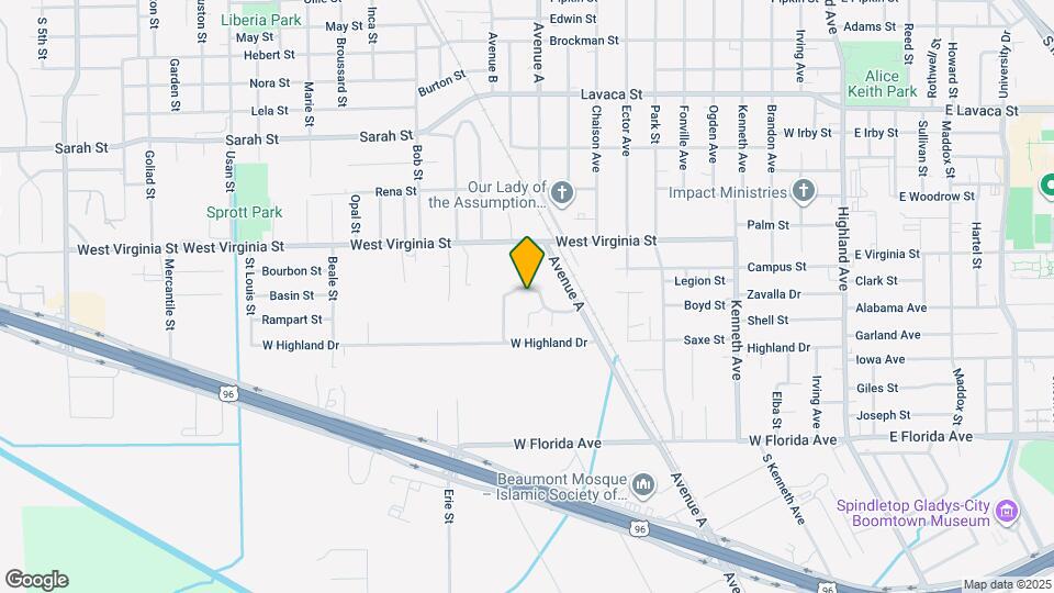 1585 Auburn Dr Map and Location Details